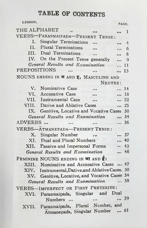 First Book of Sanskrit